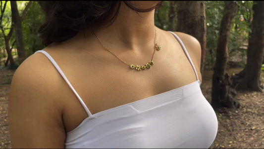 Flower necklace