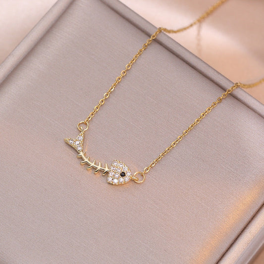Magical fish necklace