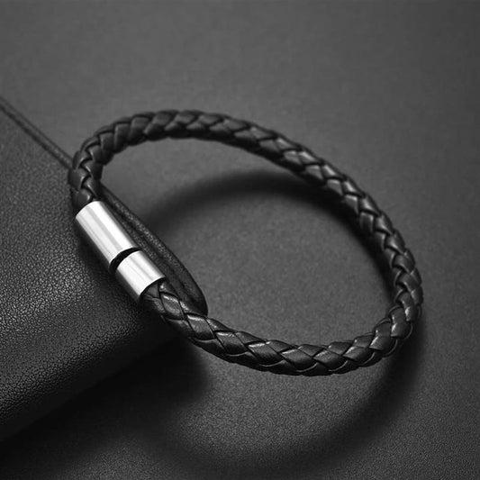 Unisex Leather Rope Band