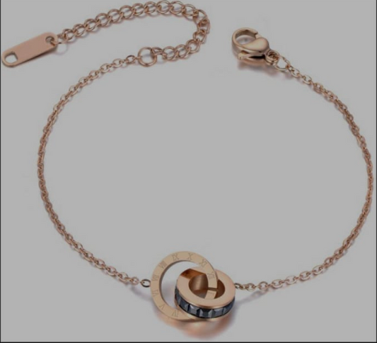 Rose gold bracelet
